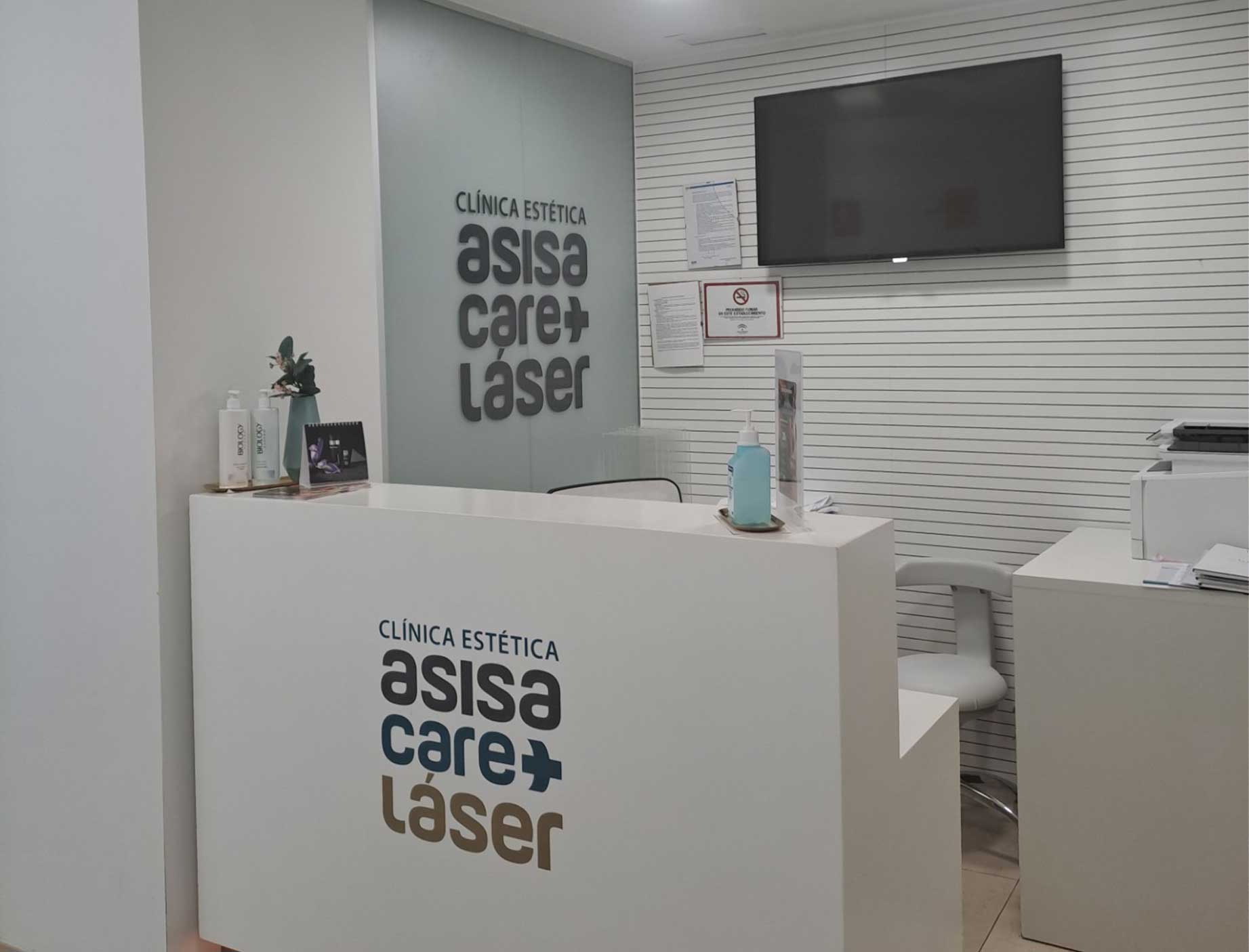 recepción clínica ASISA care Málaga